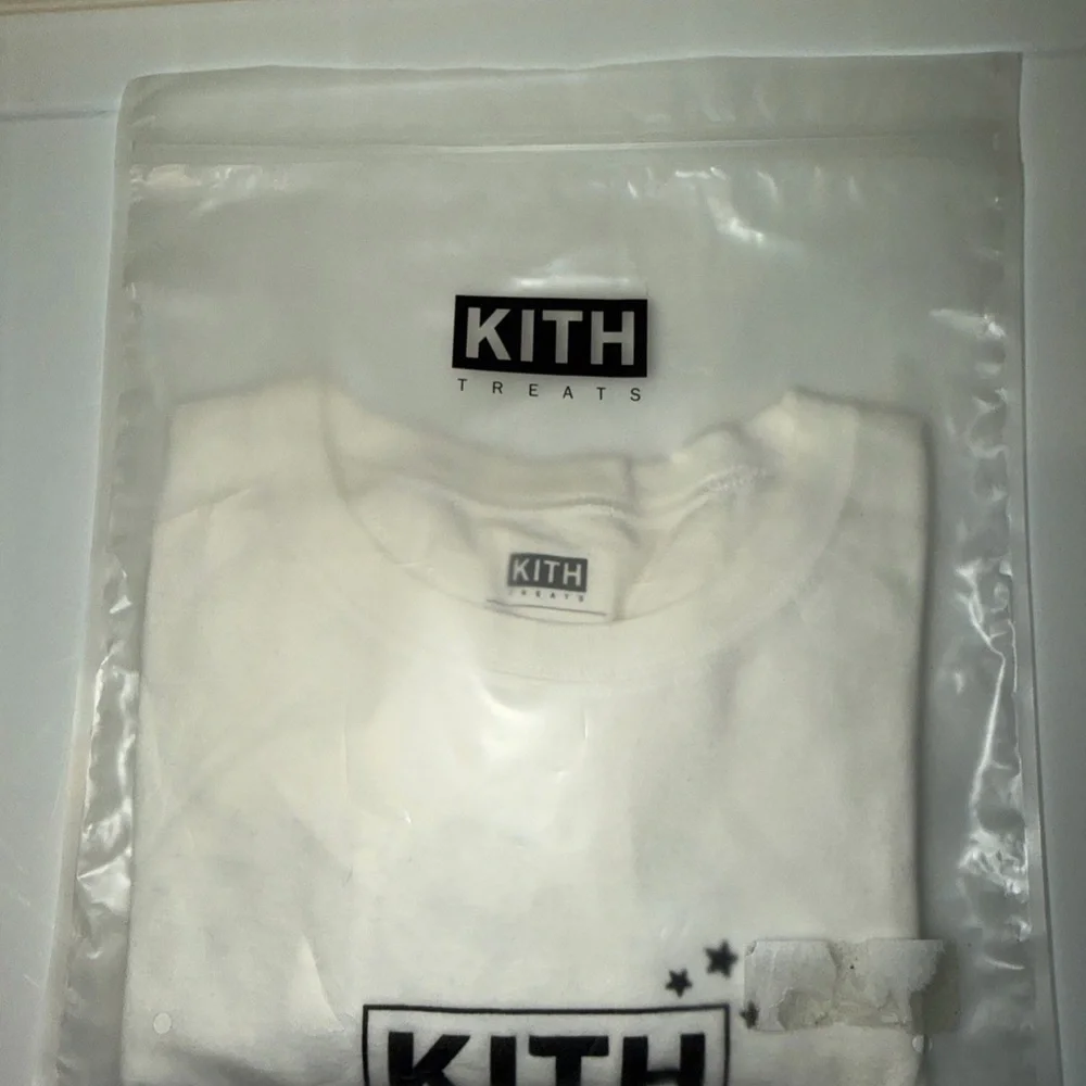 Kith Treats White Tee with Black Logo - Picture 4 of 6